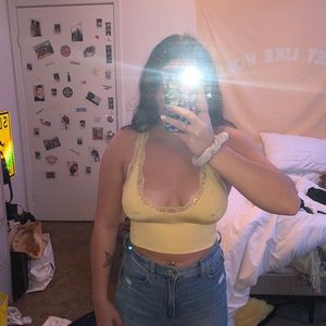 Yellow UO Tank Top